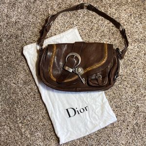 Christian Dior Gaucho Saddle Bag